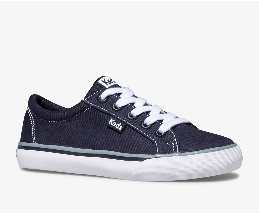 Keds Sneakers Navy - Jump Kick Canvas - Kids APTIHR-820